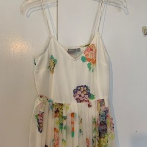 Flower maxi dress